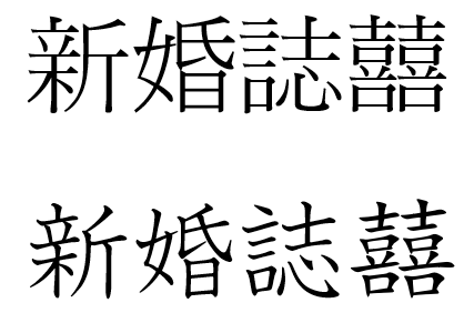 新婚之喜和新婚志禧哪个对?我要给朋友的儿子送钱时要写上字就不知写那个了请各位答。谢谢。