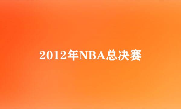 2012年NBA总决赛