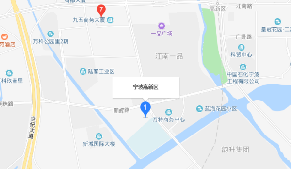 宁波市高新区属于哪个区？