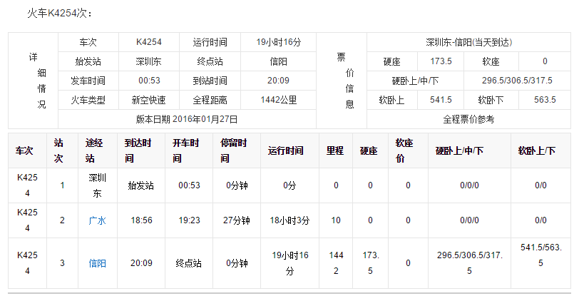 火车k425经过哪些点