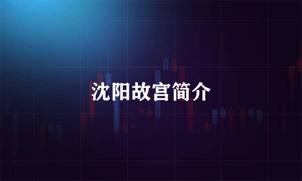 沈阳故宫简介