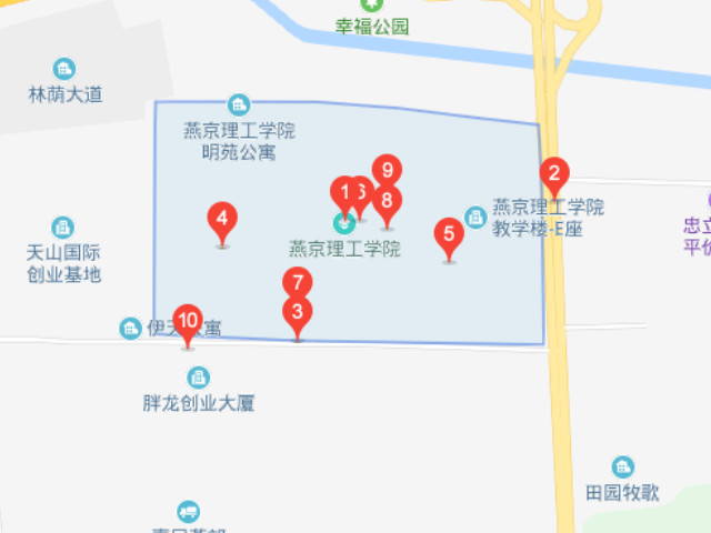 燕京理工学院的具体位置在哪？