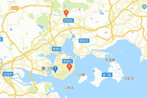 想知道: 厦门市 厦门大同中学高中部 在哪