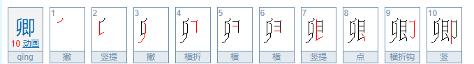 卿是什么意思？