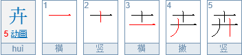 “开” 加一笔是什么字