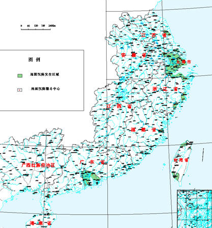 中国东南地区包括哪些城市