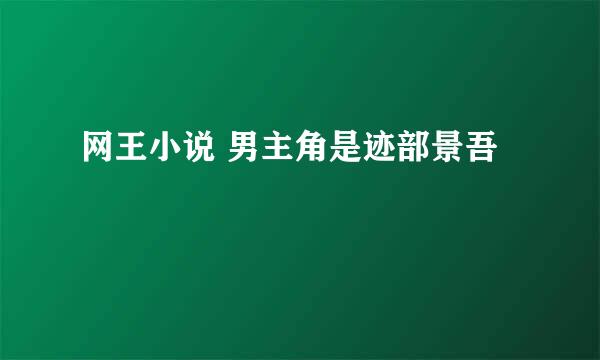 网王小说 男主角是迹部景吾