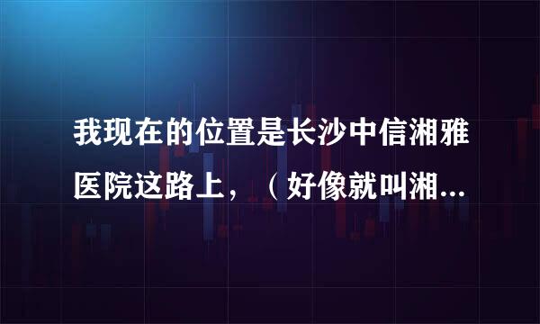 我现在的位置是长沙中信湘雅医院这路上，（好像就叫湘雅路）这两天要离开，我要如何坐公交车和地铁去长沙