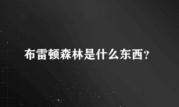 布雷顿森林是什么东西？