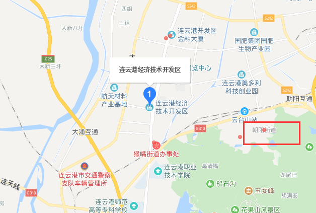 江苏连云港市经济开发区属于哪个区