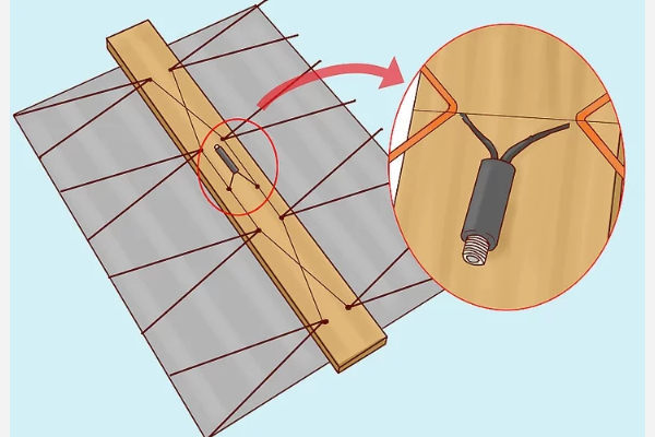 简易电视天线制作方法