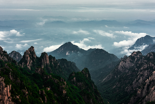 中国著名四大名山