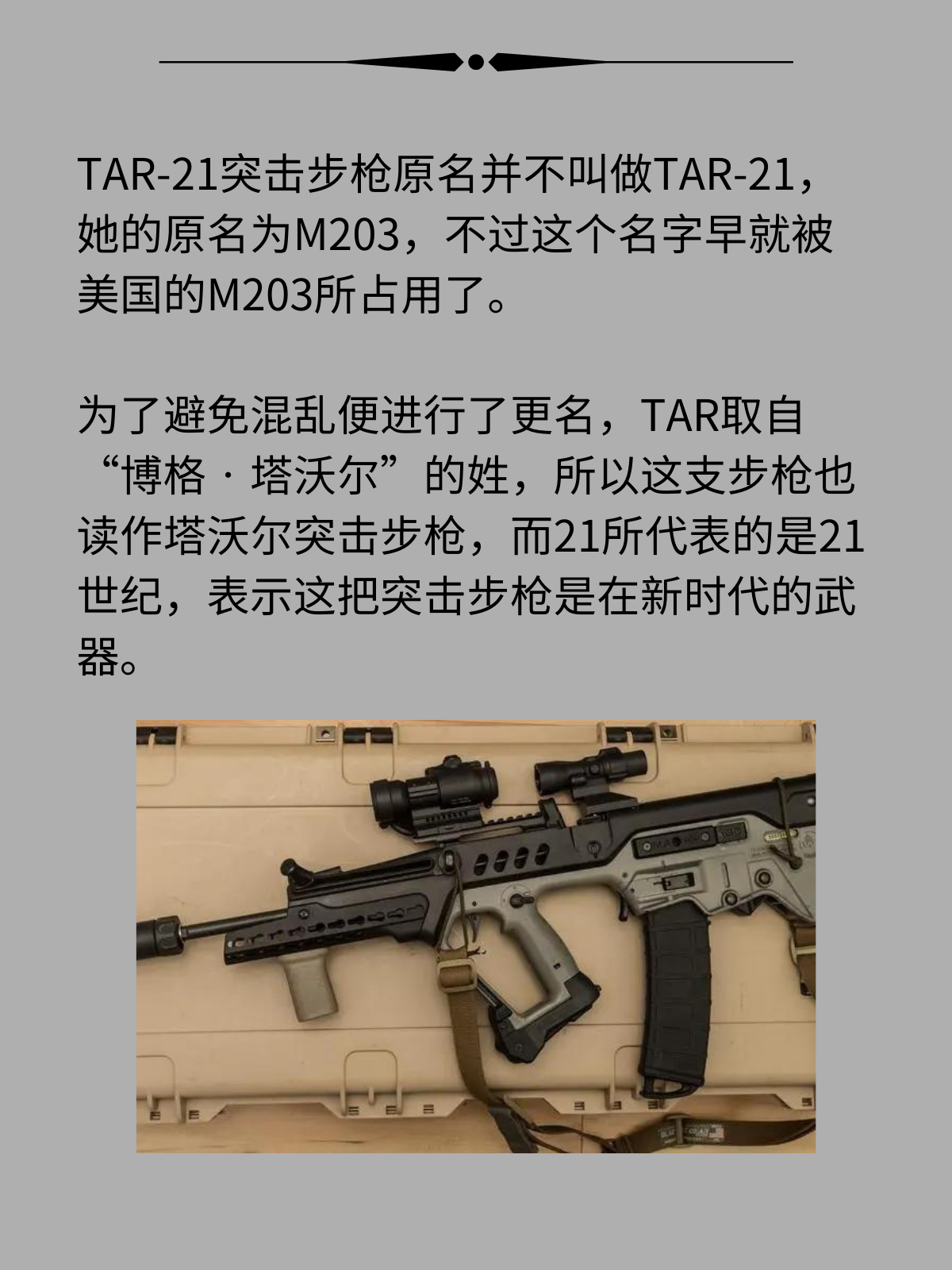 TAR-21突击步枪