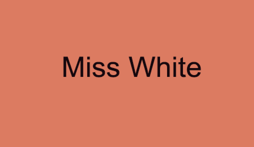 MissWhite怎么读