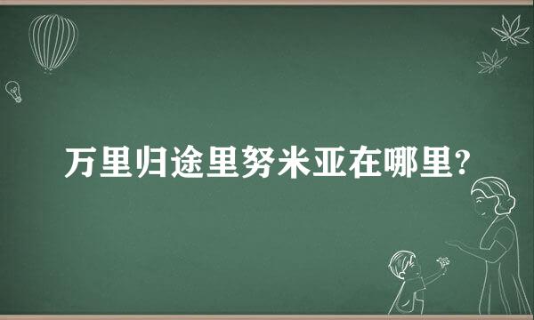 万里归途里努米亚在哪里?