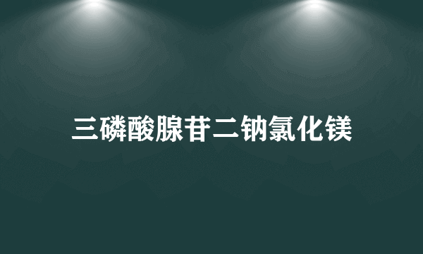 三磷酸腺苷二钠氯化镁