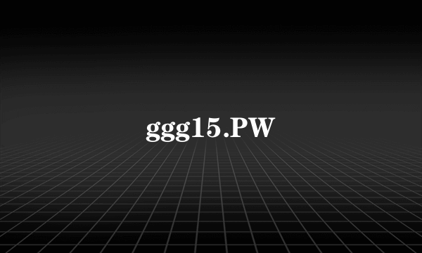 ggg15.PW