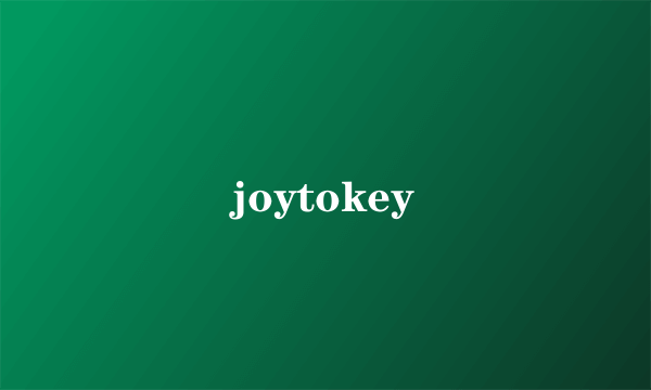 joytokey