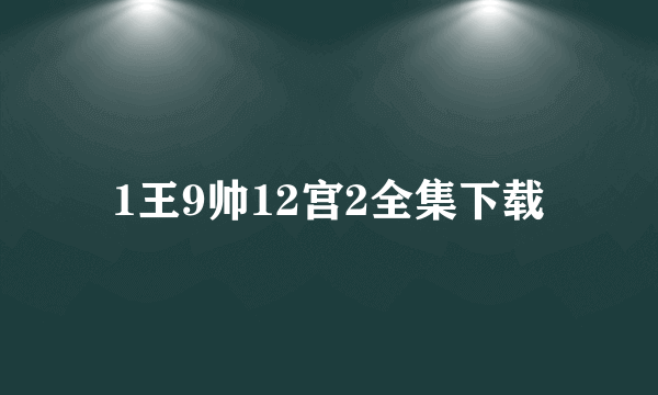 1王9帅12宫2全集下载