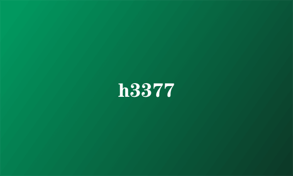 h3377