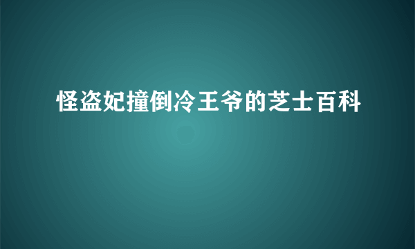 怪盗妃撞倒冷王爷的芝士百科