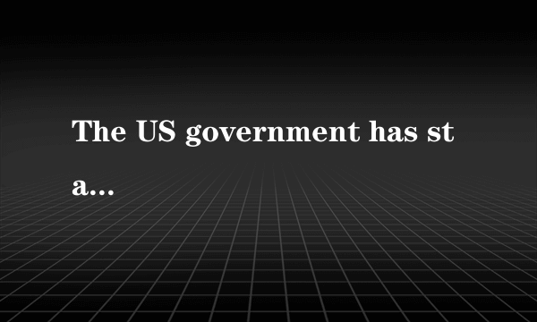 The US government has started a website,